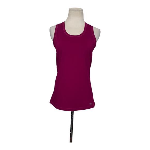 DSG fuchsia sleeveless racer back athletic top size M - Picture 5 of 8
